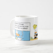 Luftfahrt-Humor-Flug-Prüfungs-Tasse Kaffeetasse (Vorderseite Links)