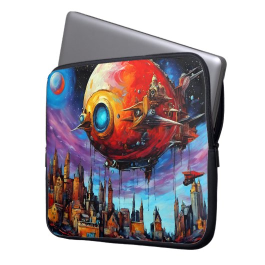 Luftfahrt I Laptopschutzhülle (Vorderseite Links)