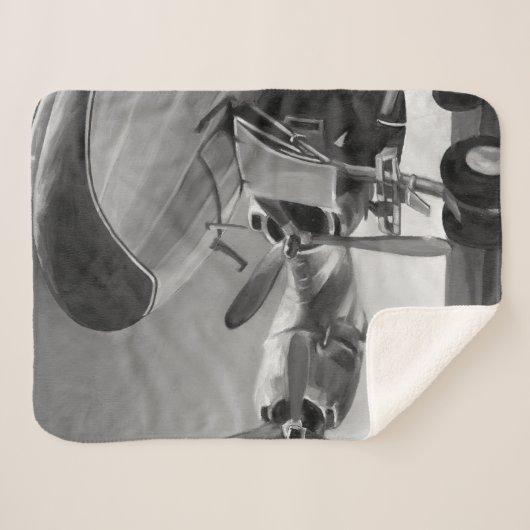 Luftfahrt-Ikone Sherpadecke (Vorderseite (Horizontal))