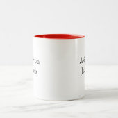 Luftfahrt-Junkie Zweifarbige Tasse (Mittel)