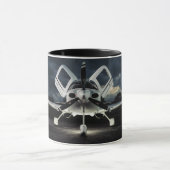 Luftfahrt-Kaffee-Tasse mit Haltung Tasse (Zentrum)