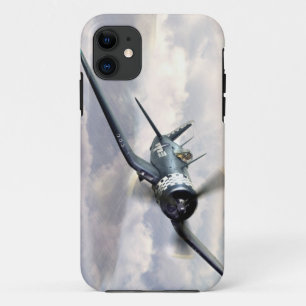Luftfahrt-Kunst iPhone umfaßt Sammlung " F4U iPhone 11 Hülle