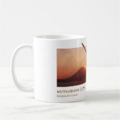 Luftfahrt-Kunst-Tasse "Mitsubishi J2M Raiden "Jack Kaffeetasse (Links)