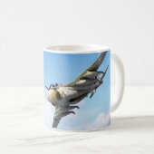 Luftfahrt-Kunst-Tasse "Tanker-Eindringling Kaffeetasse (VorderseiteRechts)