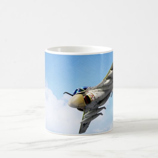 Luftfahrt-Kunst-Tasse "Tanker-Eindringling Kaffeetasse (Mittel)