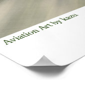 Luftfahrt-Kunstposter " F-111 Aardvark" Poster (Ecke)