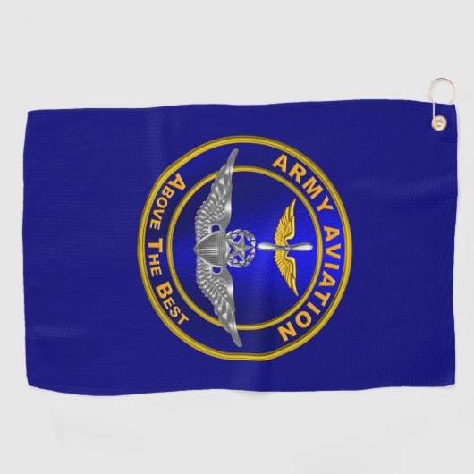 Luftfahrt-Master-Flüge Golfhandtuch (Horizontal)