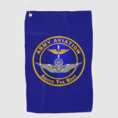 Luftfahrt-Master-Flüge Golfhandtuch (Vorderseite)