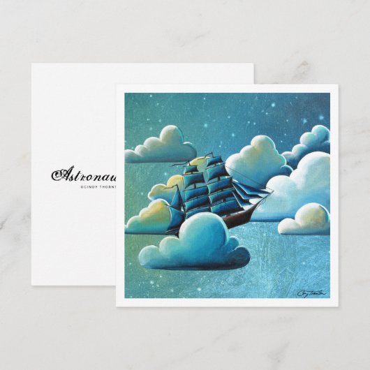 Luftfahrt - Mini-Print (Vorne/Hinten)