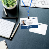 Luftfahrt mit Foto-Sicherheitsinformator Ausweis