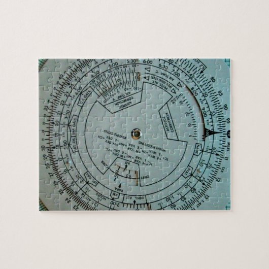 Luftfahrt-Navigationssystem Puzzle (Horizontal)