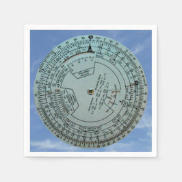 Luftfahrt-Navigationssystem Serviette