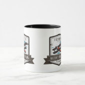 Luftfahrt Pilot Club Custom Tasse (Zentrum)