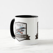 Luftfahrt Pilot Club Custom Tasse (Vorderseite Links)