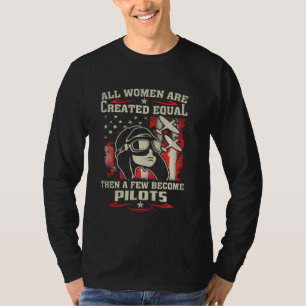 Luftfahrt Piloten Nachtflugbahn Vision Cockpi T-Shirt
