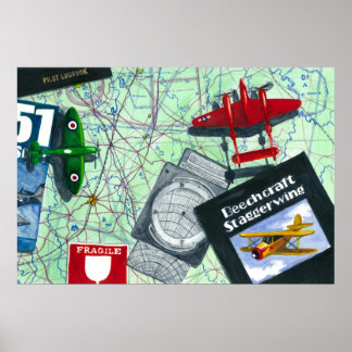 Luftfahrt Poster