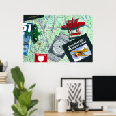 Luftfahrt Poster (Heimbüro)