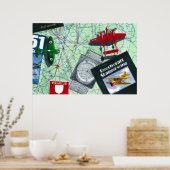 Luftfahrt Poster (Küche)