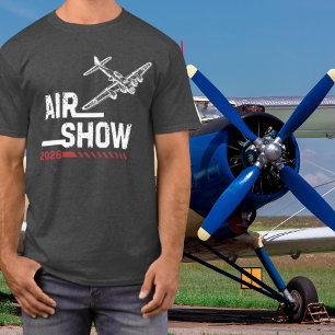 LUFTFAHRT-SHOW B-17 WWII Vintage-Flugzeug, Benutze T-Shirt