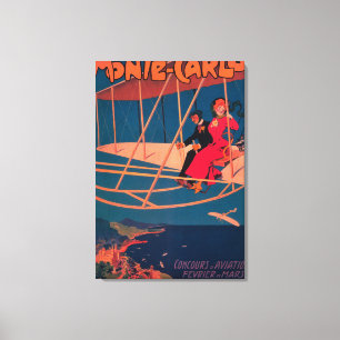 Luftfahrt-sportliches Plakat Leinwanddruck