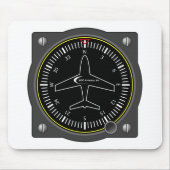Luftfahrt-Überschrifts-Messgerät Mousepad (Vorne)