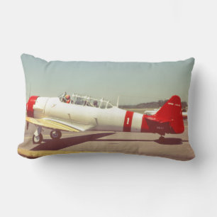 Luftfahrt, Vintages Propellerflugzeug Lendenkissen