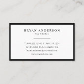 Luftfahrt Visitenkarte (Rückseite)