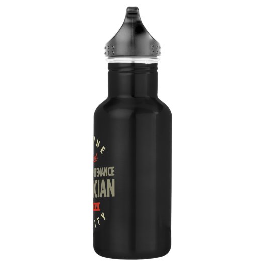 Luftfahrt-Wartungstechniker Edelstahlflasche (Rechts)