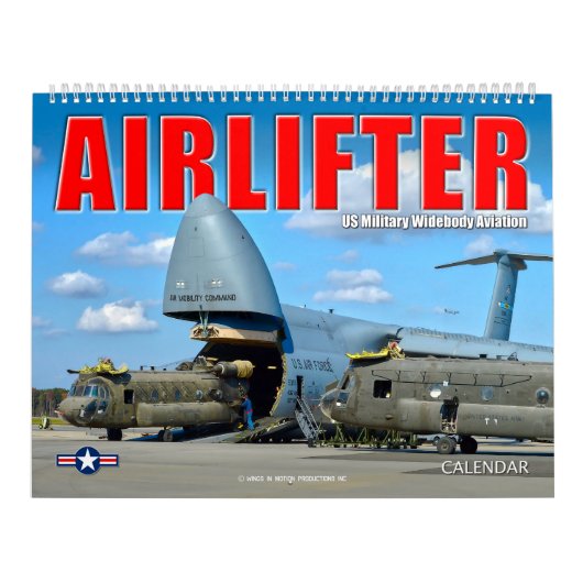 LUFTFAHRT - WLAN-Luftfahrt der USA Kalender (Titelbild)