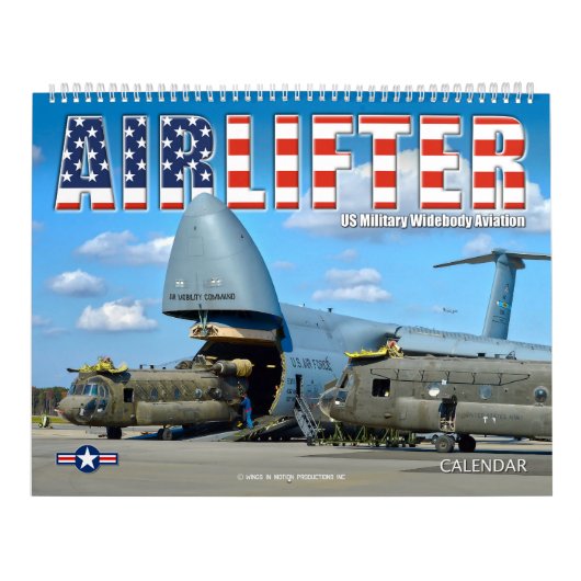 LUFTFAHRT - WLAN-Luftfahrt der USA Kalender (Titelbild)