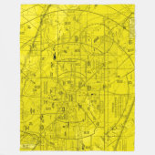 Luftfahrtabellen Fleecedecke (Vorderseite)