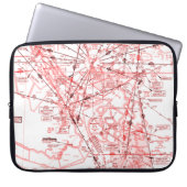 Luftfahrtabellen Laptopschutzhülle (Vorderseite)