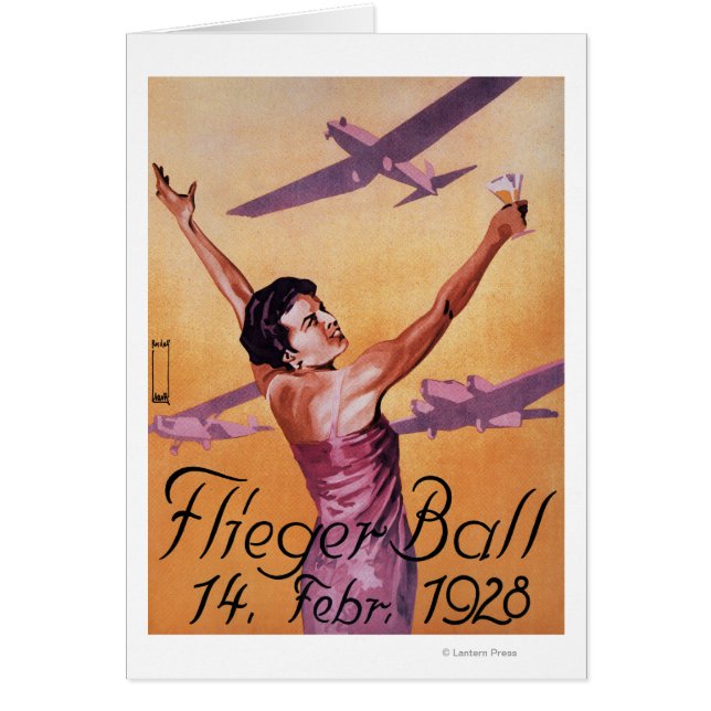 Luftfahrtausstellung im Hotel Wagner Promo Poster (Vorne)