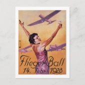 Luftfahrtausstellung im Hotel Wagner Promo Poster Postkarte (Vorderseite)