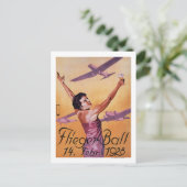 Luftfahrtausstellung im Hotel Wagner Promo Poster Postkarte (Stehend Vorderseite)