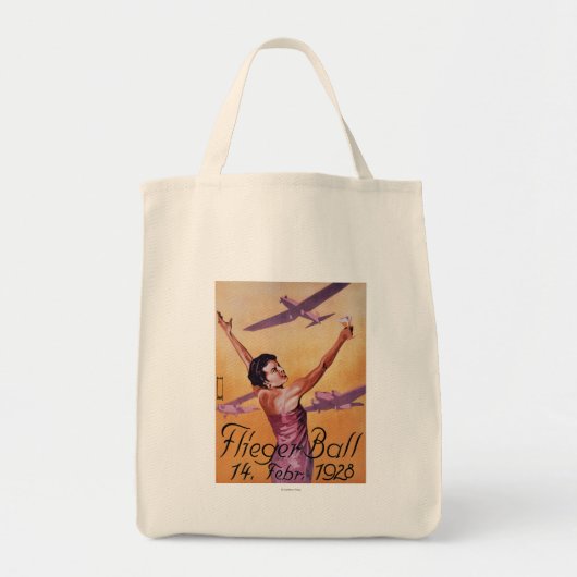 Luftfahrtausstellung im Hotel Wagner Promo Poster Tragetasche (Vorne)