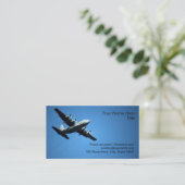 Luftfahrtexperte Visitenkarte (Stehend Vorderseite)