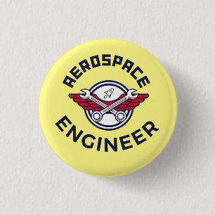 Luftfahrtingenieur Button