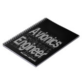 Luftfahrtingenieur CUSTOM Notizblock (Linke Seite)