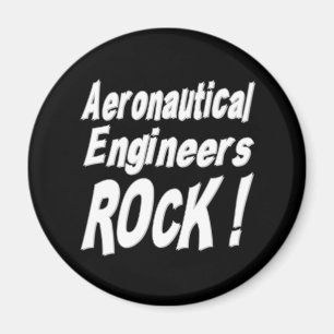 Luftfahrtingenieur-Felsen! Magnet