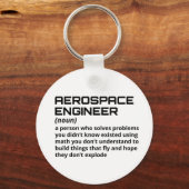 Luftfahrtingenieur - Funny Definition B-1 Schlüsselanhänger (Vorderseite)