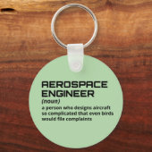 Luftfahrtingenieur - Funny Definition B-2 Schlüsselanhänger (Vorderseite)