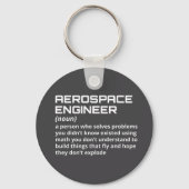 Luftfahrtingenieur - Funny Definition W-1 Schlüsselanhänger (Vorderseite)
