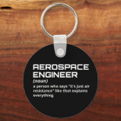 Luftfahrtingenieur - Funny Definition W-4 Schlüsselanhänger (Vorderseite)