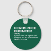 Luftfahrtingenieur - Funny Definition W-5 Schlüsselanhänger (Vorderseite)