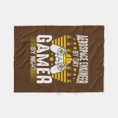 Luftfahrtingenieur-Game Fleecedecke (Vorderseite (Horizontal))