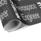 Luftfahrtingenieur Geschenkpapier (Rolleneckpunkt)