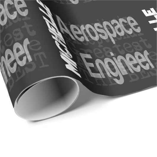 Luftfahrtingenieur Geschenkpapier (Rolleneckpunkt)