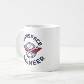 Luftfahrtingenieur Kaffeetasse (Vorderseite Links)