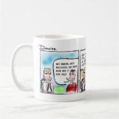 Luftfahrtingenieur-lustige Kaffee-Tasse Kaffeetasse (Links)